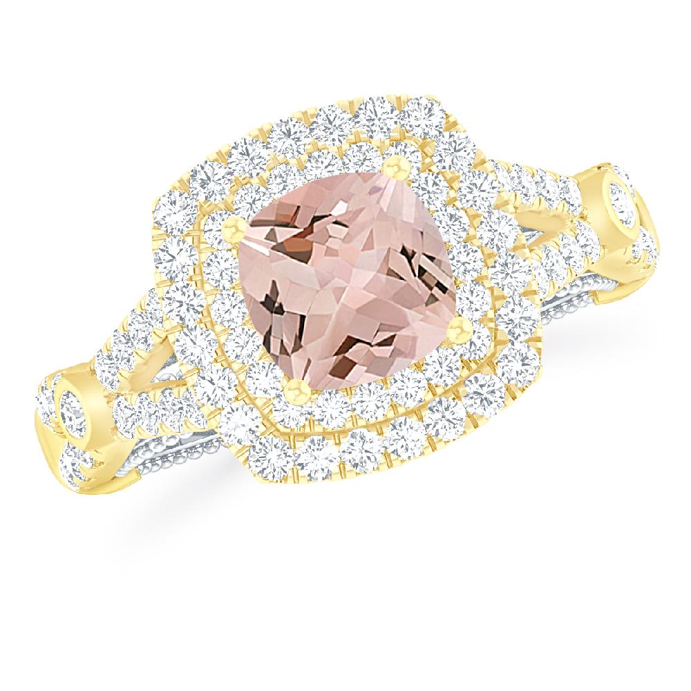 Yellow Gold - Morganite