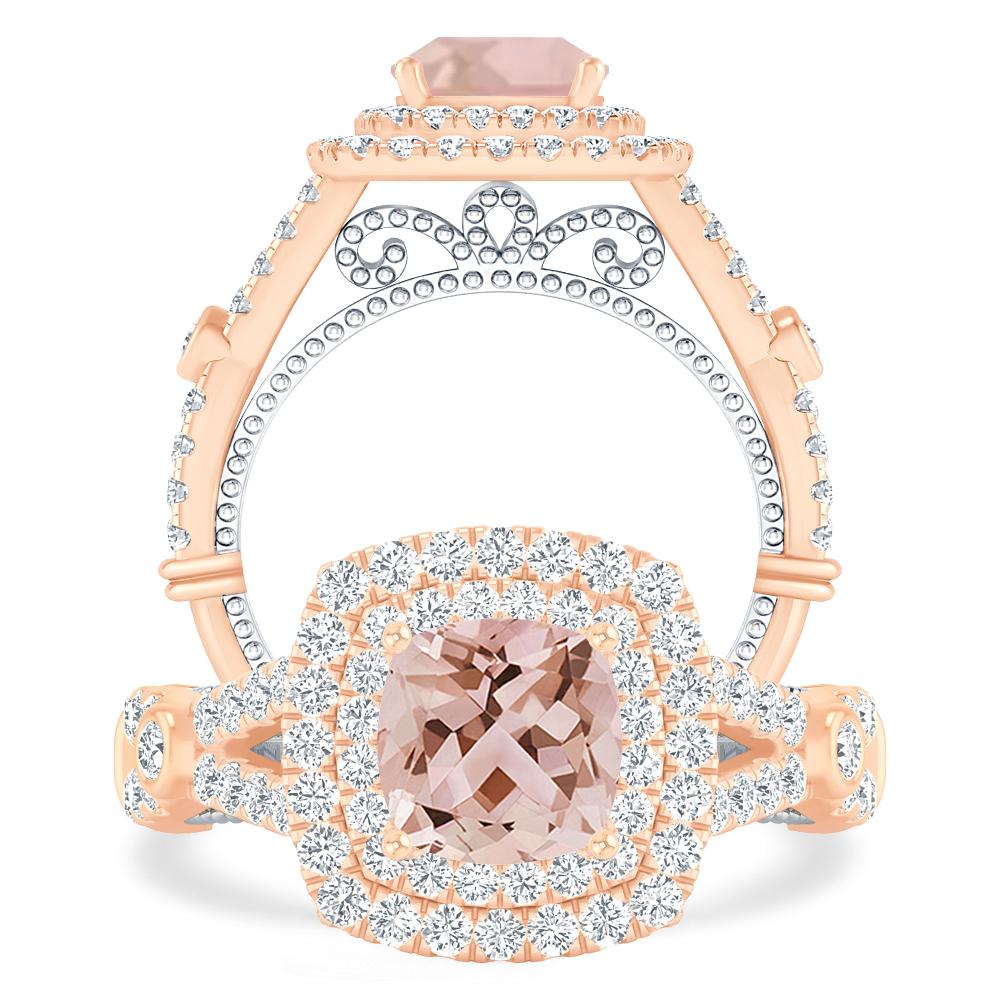 Rose Gold - Morganite