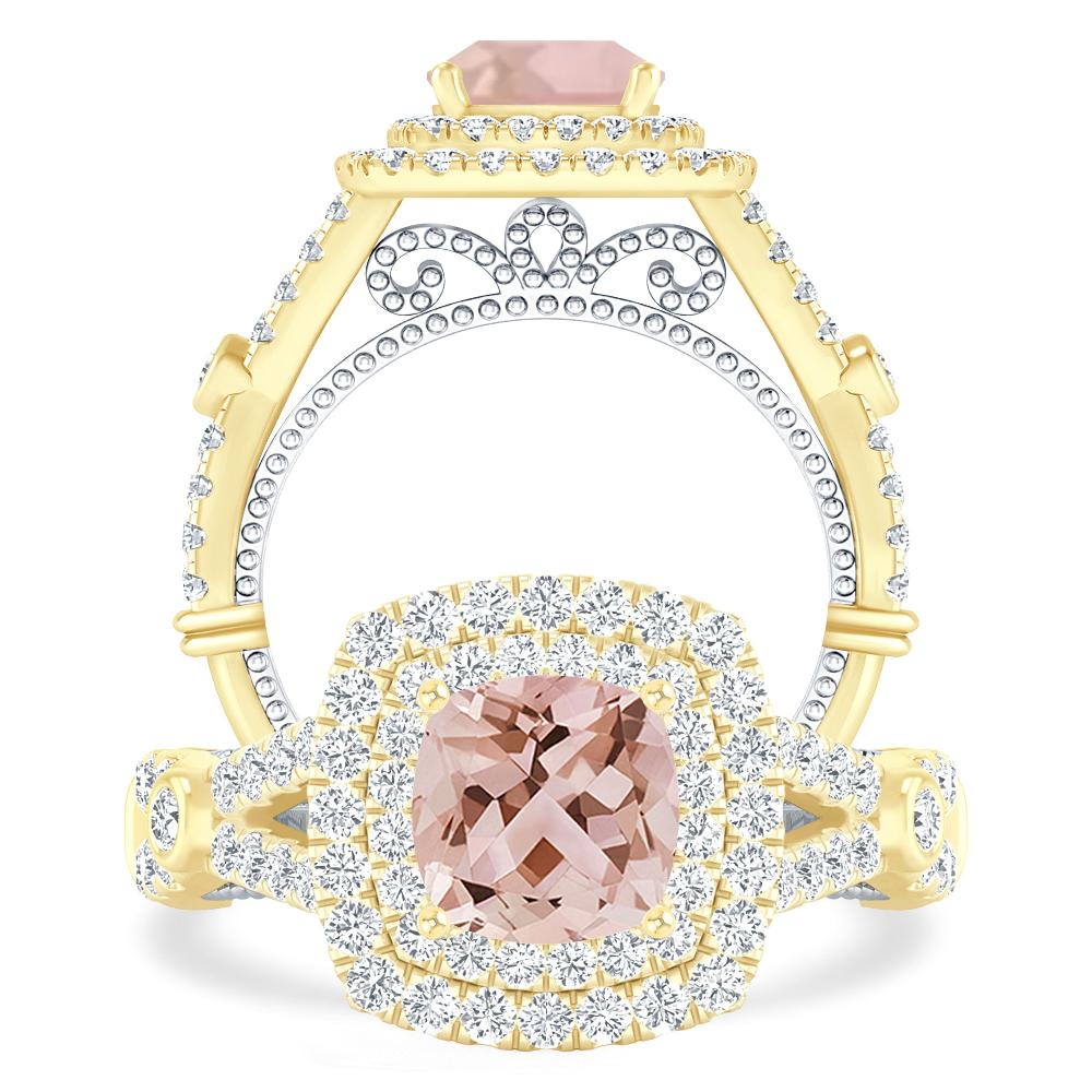 Yellow Gold - Morganite