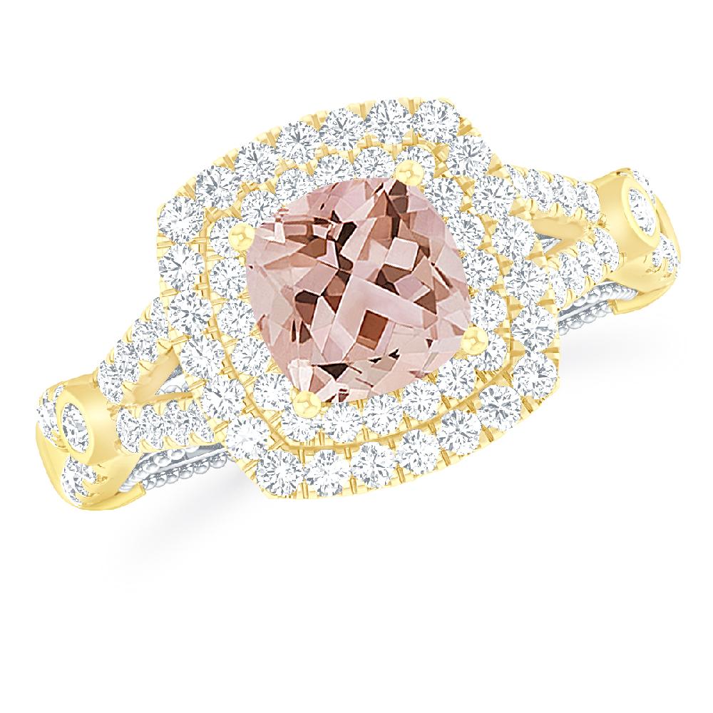 Yellow Gold - Morganite