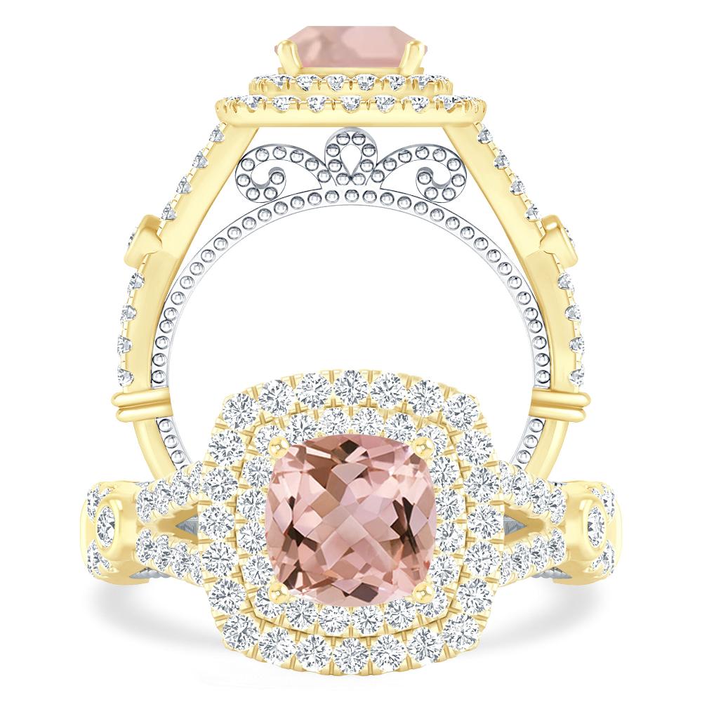 Yellow Gold - Morganite