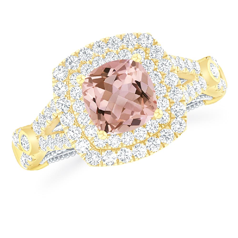 Yellow Gold - Morganite