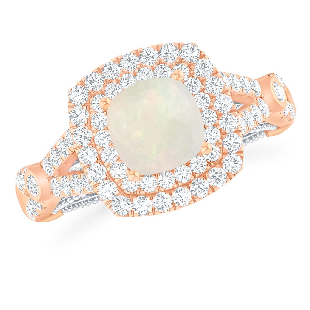 Rose Gold - Opal