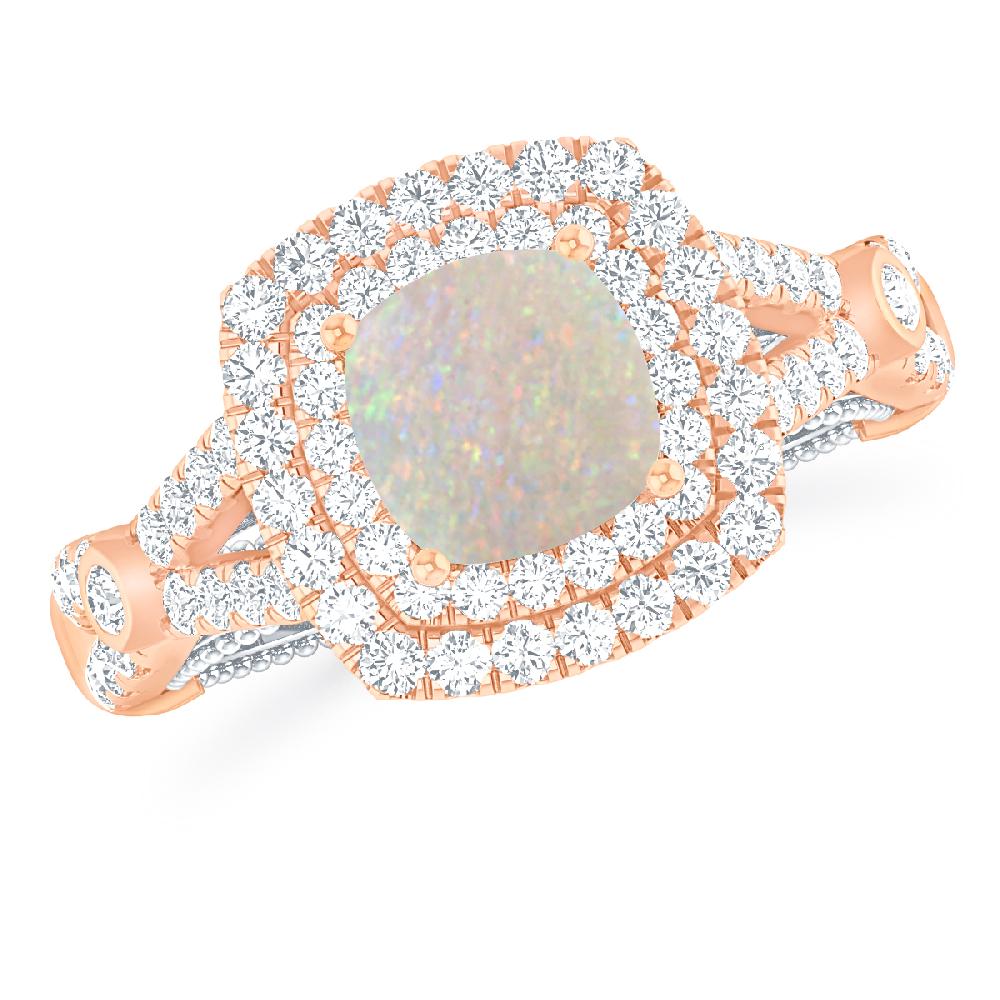 Rose Gold - Opal