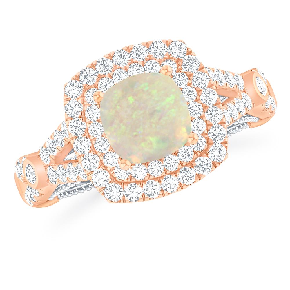 Rose Gold - Opal