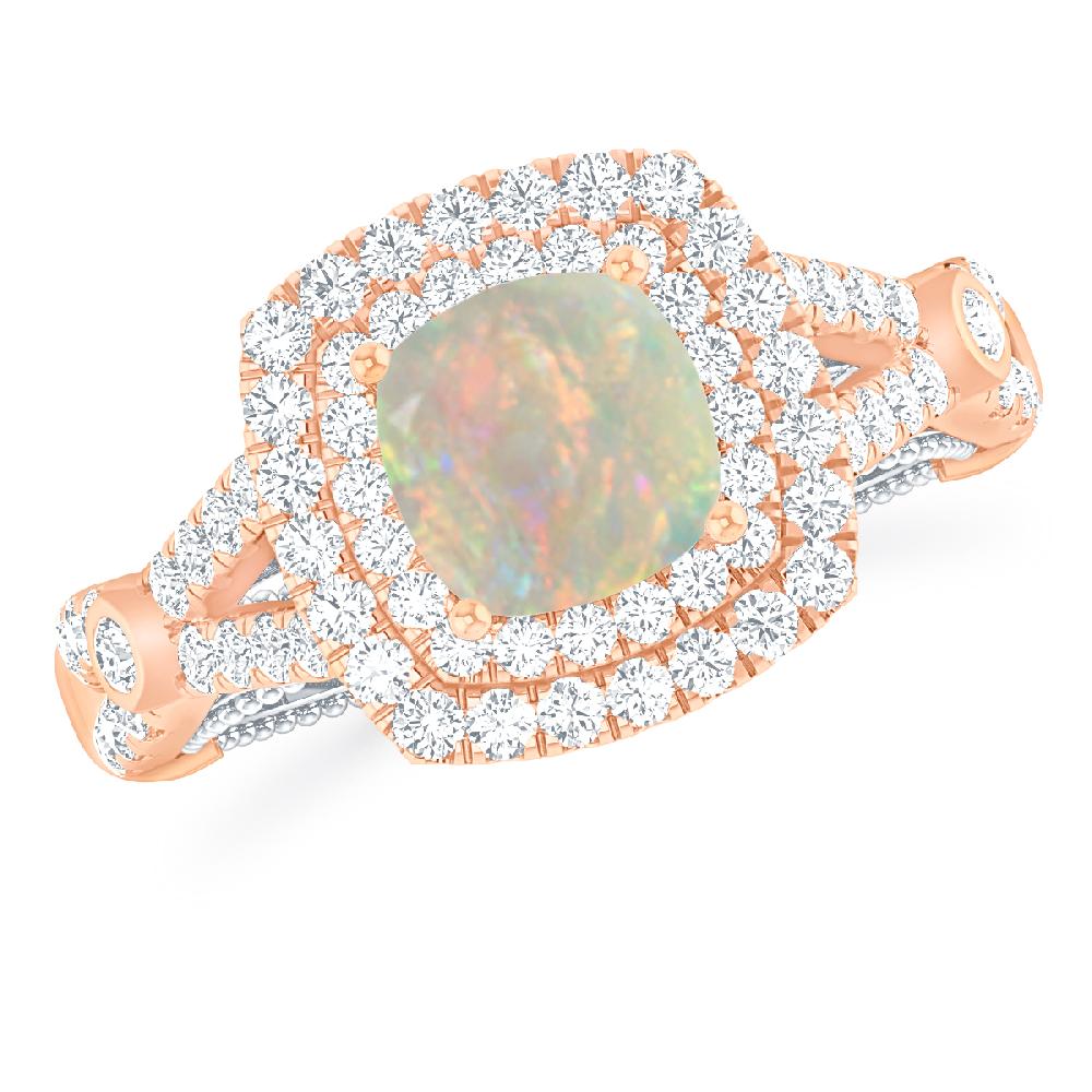 Rose Gold - Opal