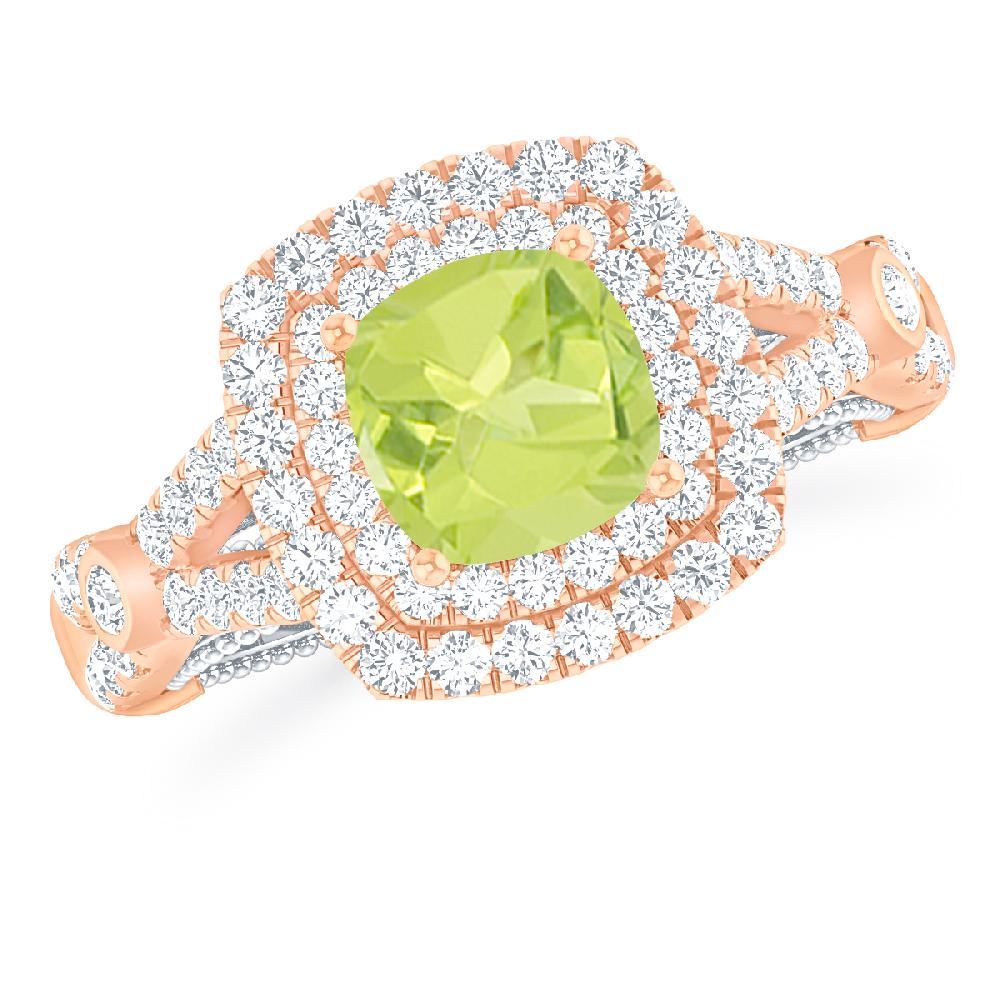 Rose Gold - Peridot