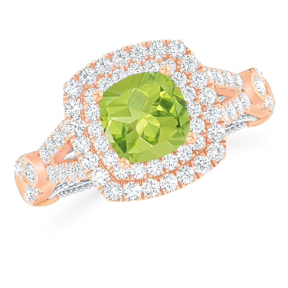 Rose Gold - Peridot