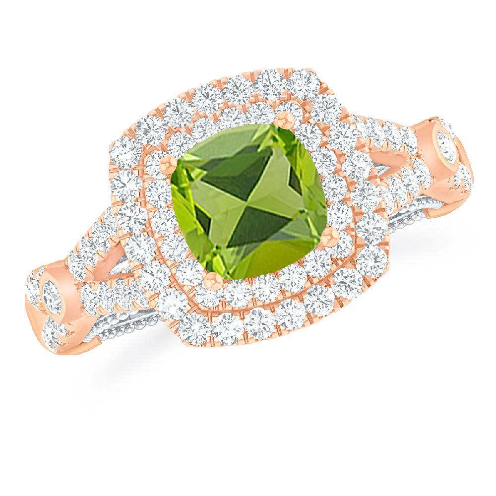 Rose Gold - Peridot