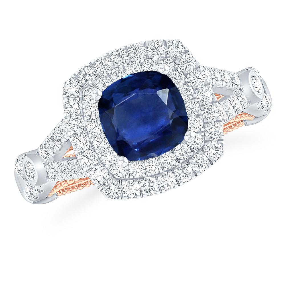 White Gold - Sapphire