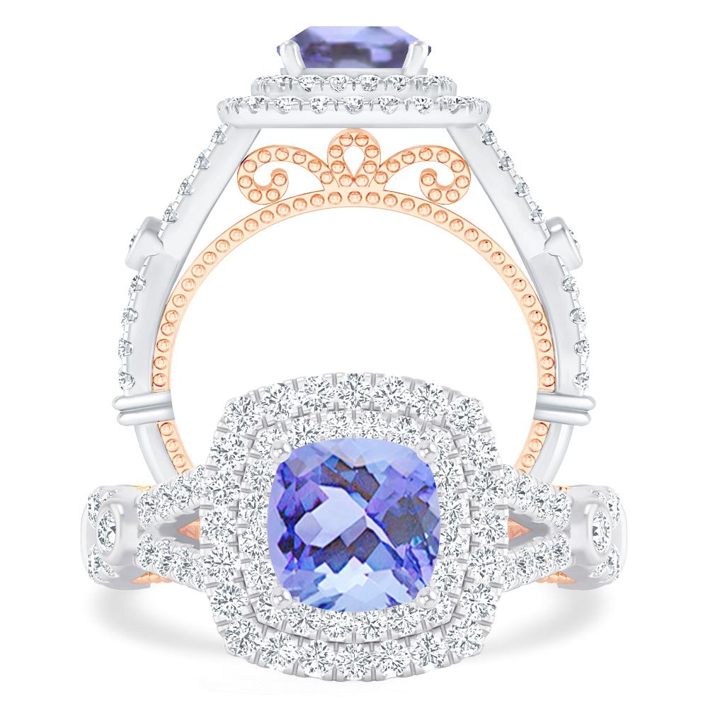 White Gold - Tanzanite