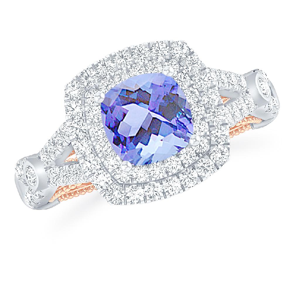 White Gold - Tanzanite