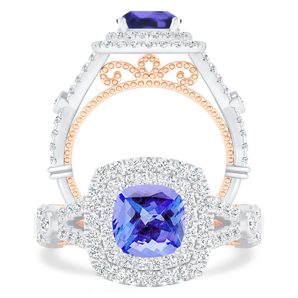 White Gold - Tanzanite