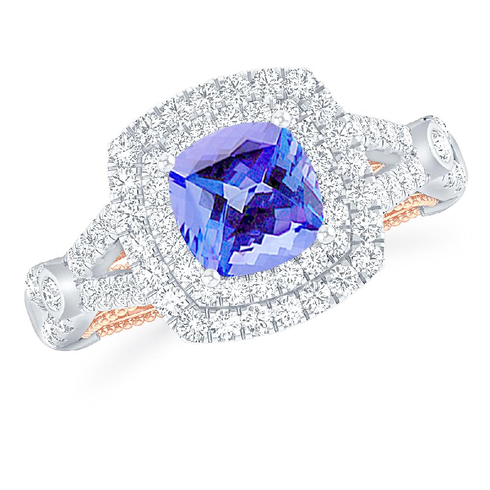 White Gold - Tanzanite