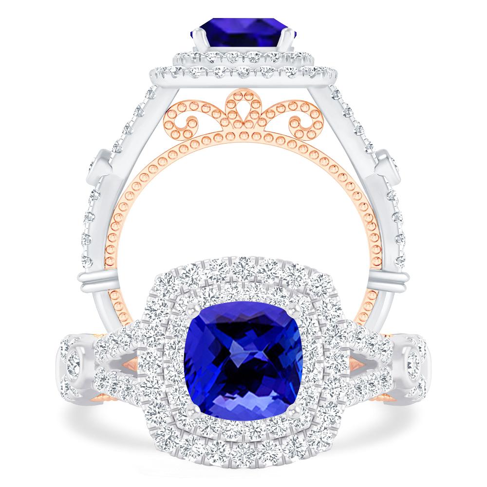 White Gold - Tanzanite