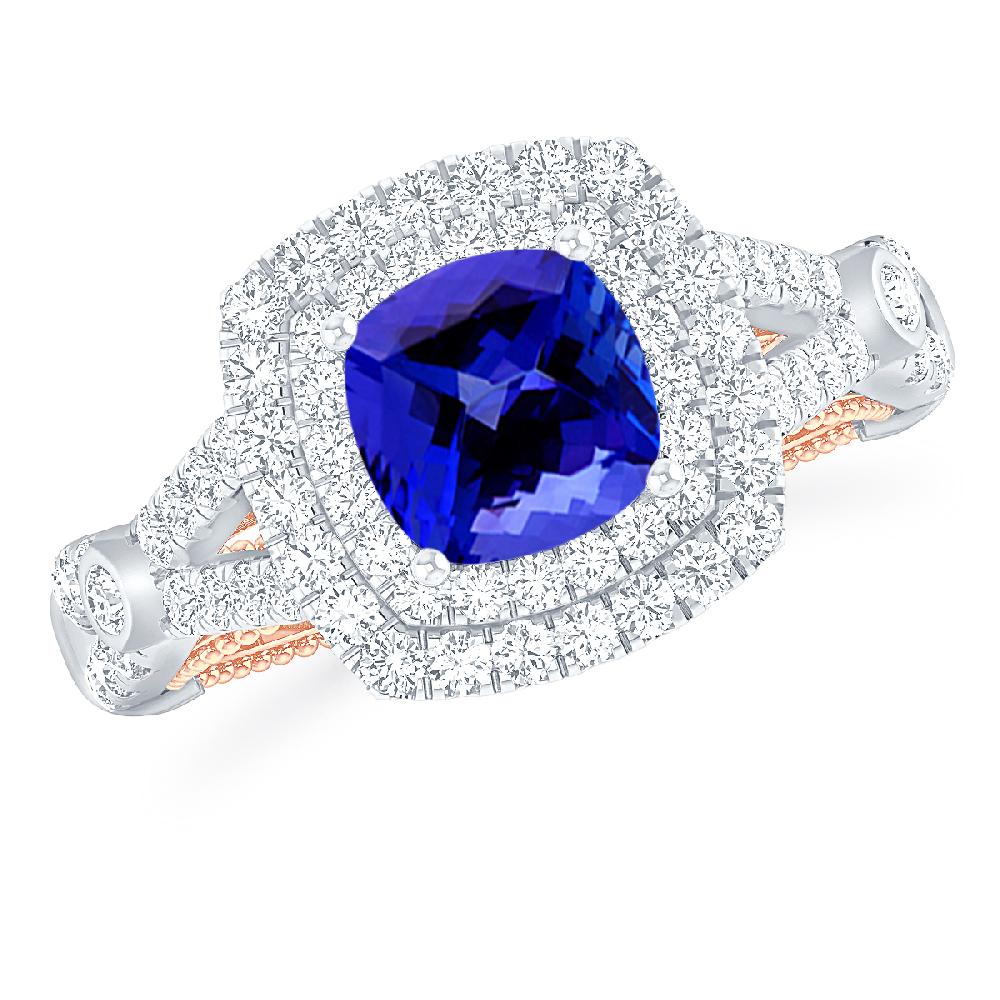 White Gold - Tanzanite