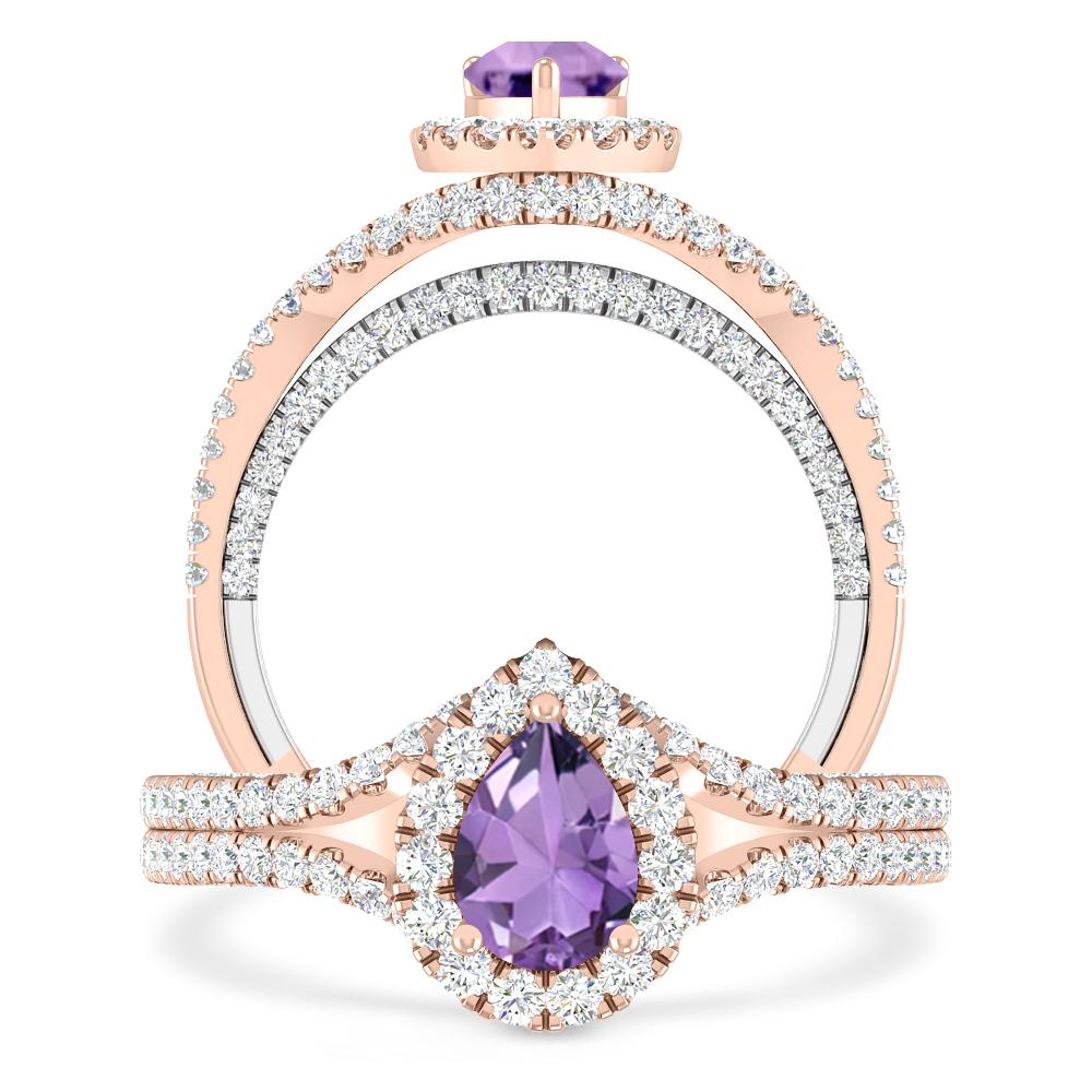 Rose Gold - Amethyst