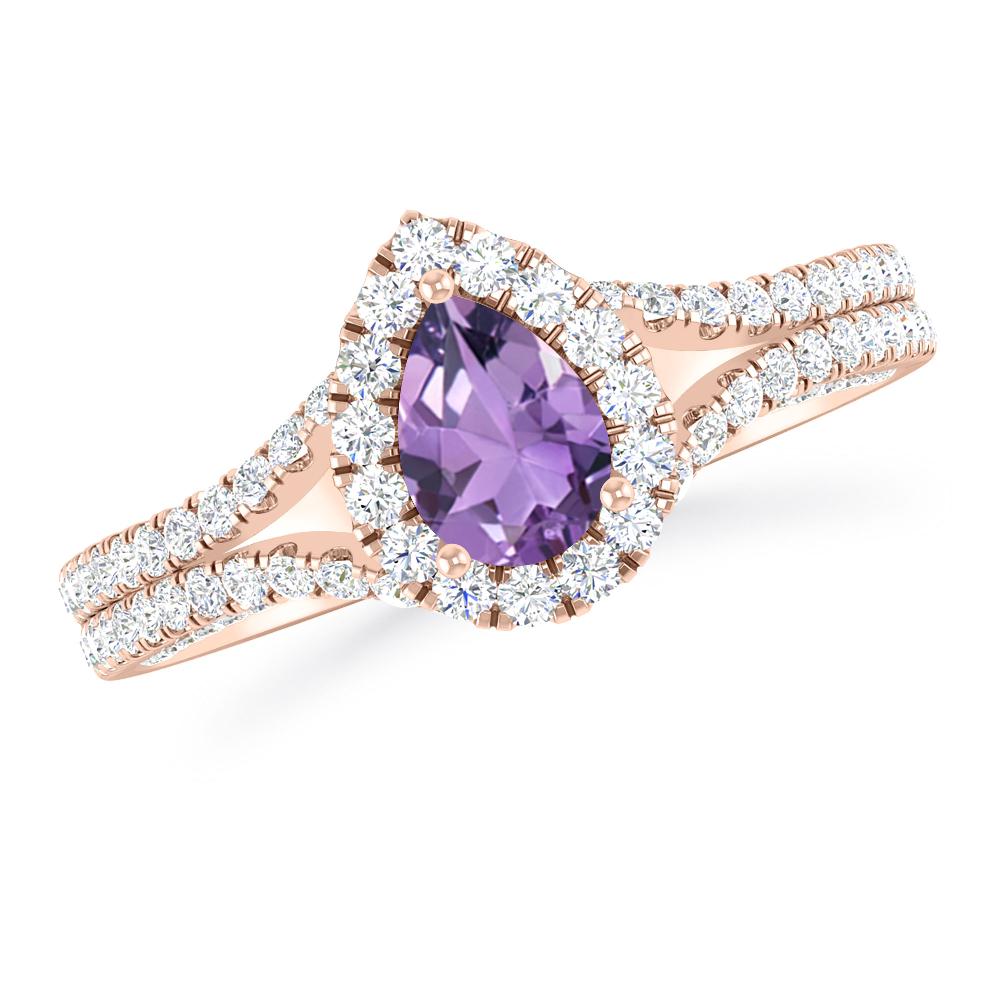 Rose Gold - Amethyst