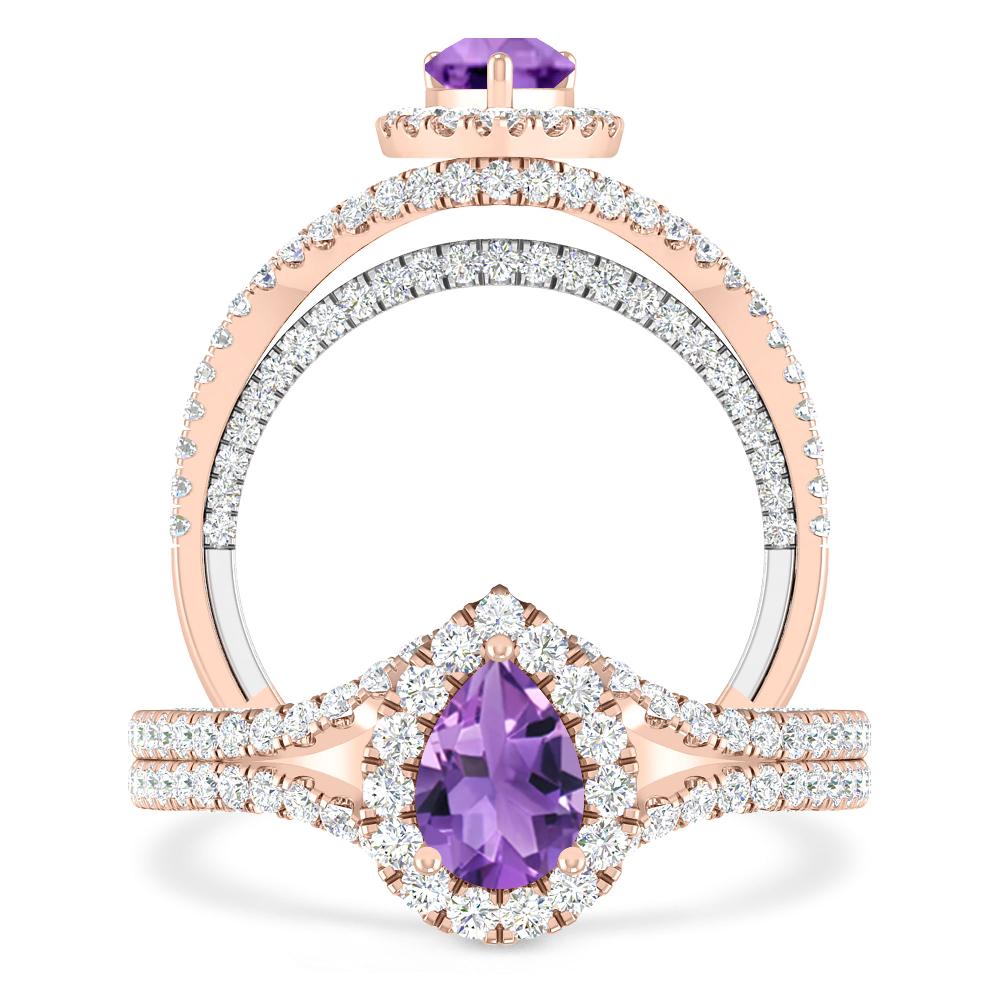 Rose Gold - Amethyst