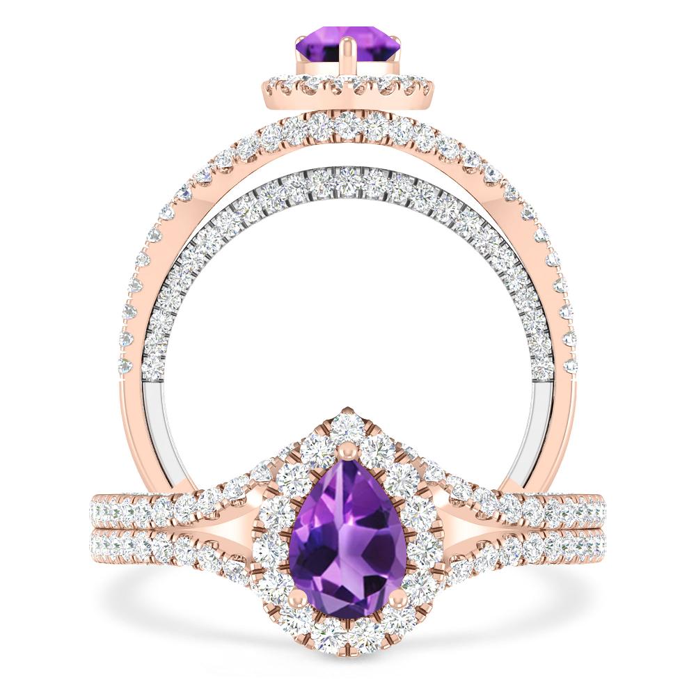 Rose Gold - Amethyst