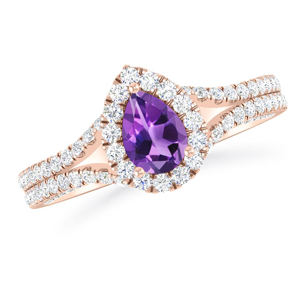 Rose Gold - Amethyst