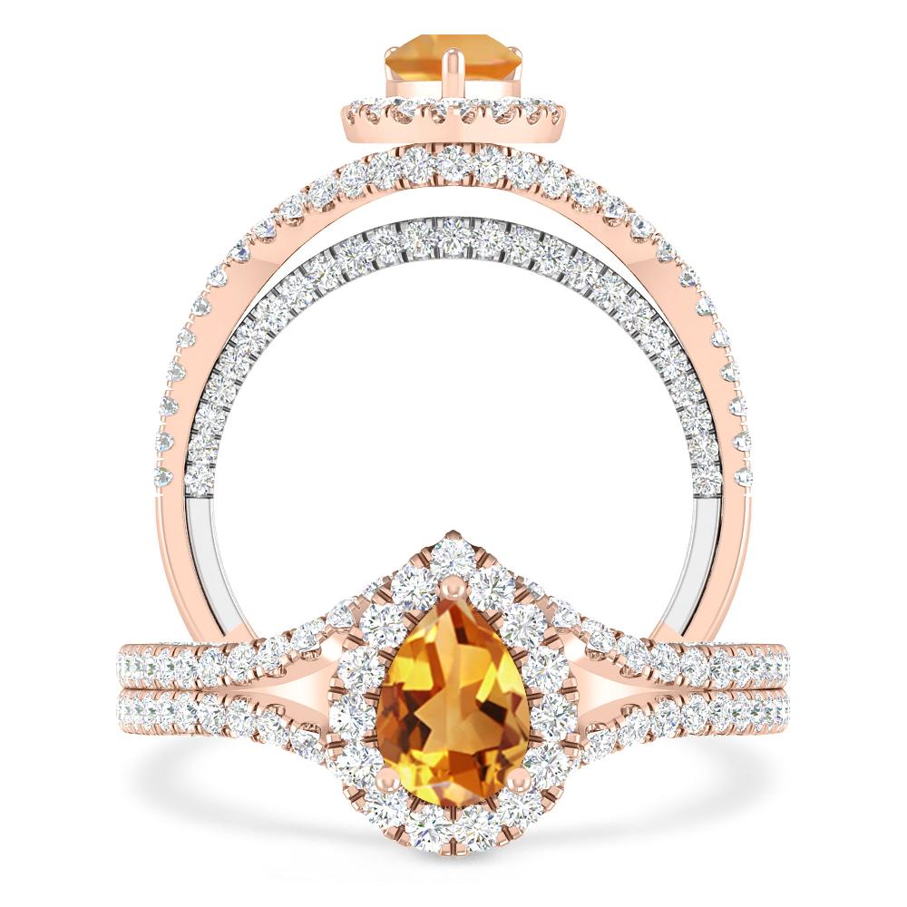 Rose Gold - Citrine