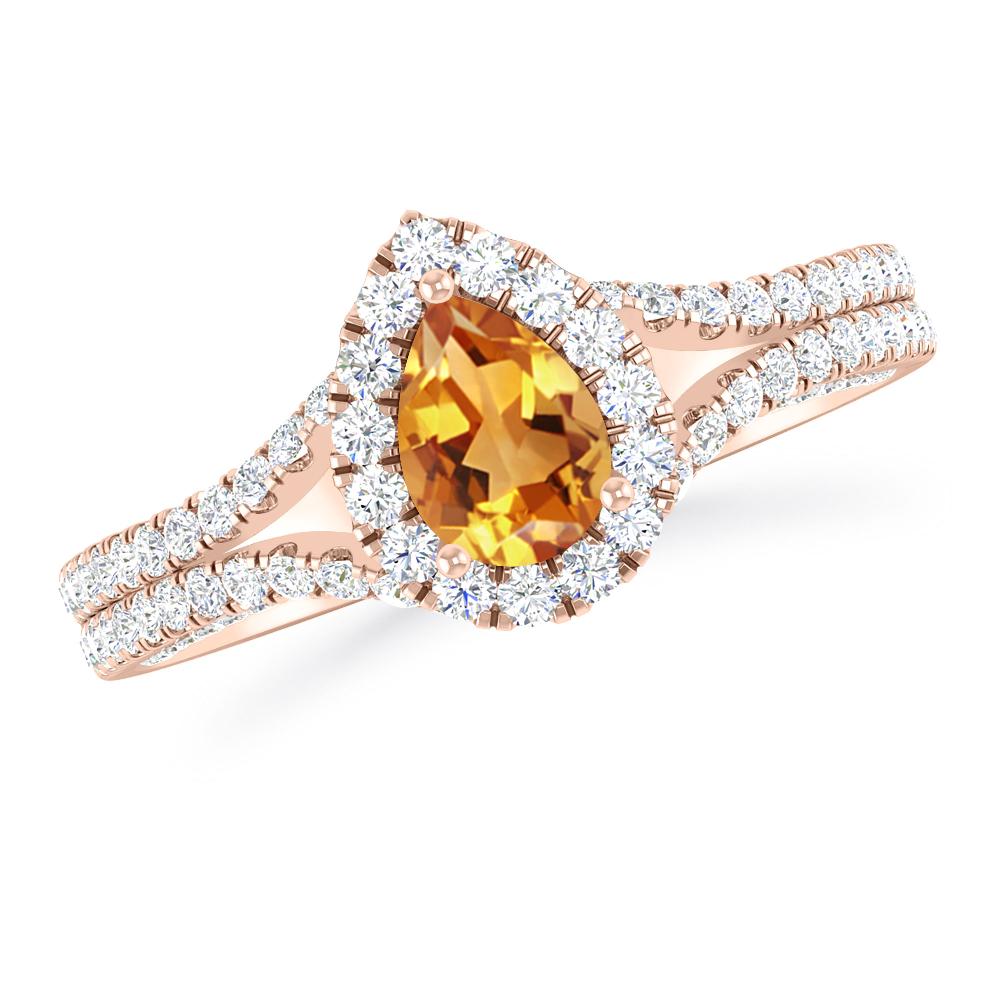 Rose Gold - Citrine