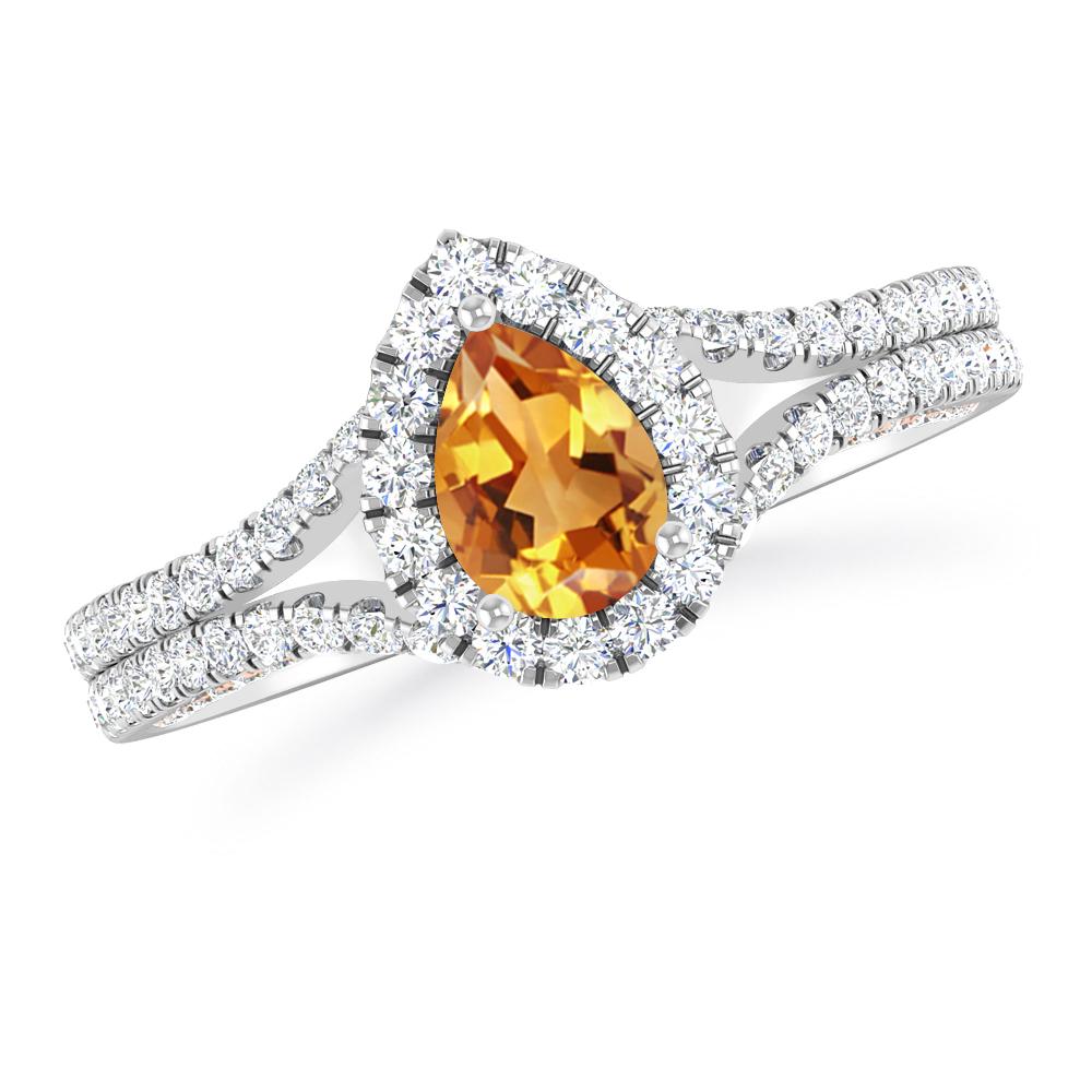 White Gold - Citrine