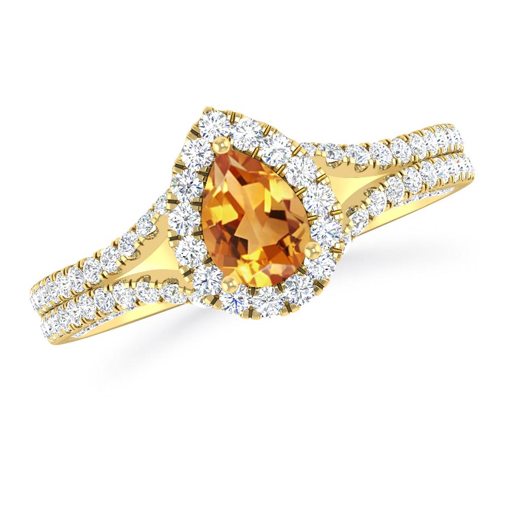 Yellow Gold - Citrine