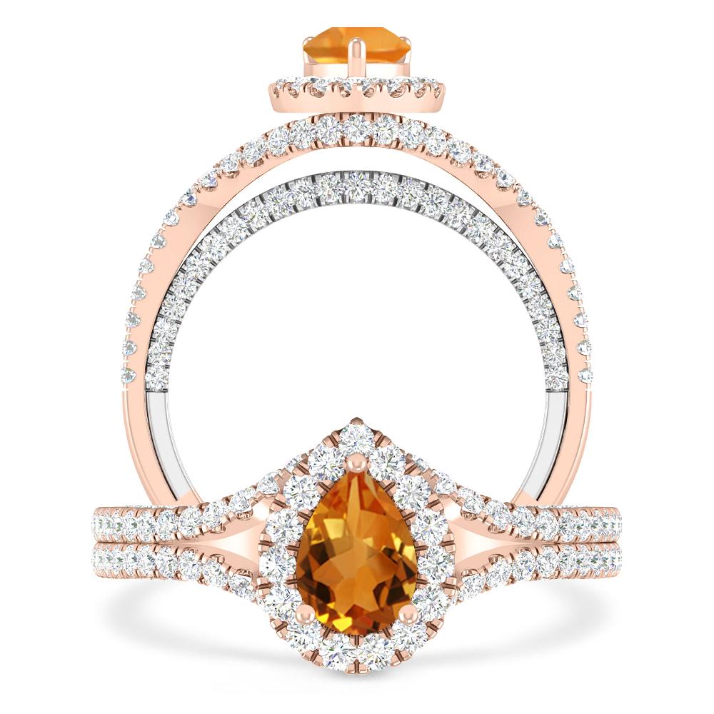 Rose Gold - Citrine