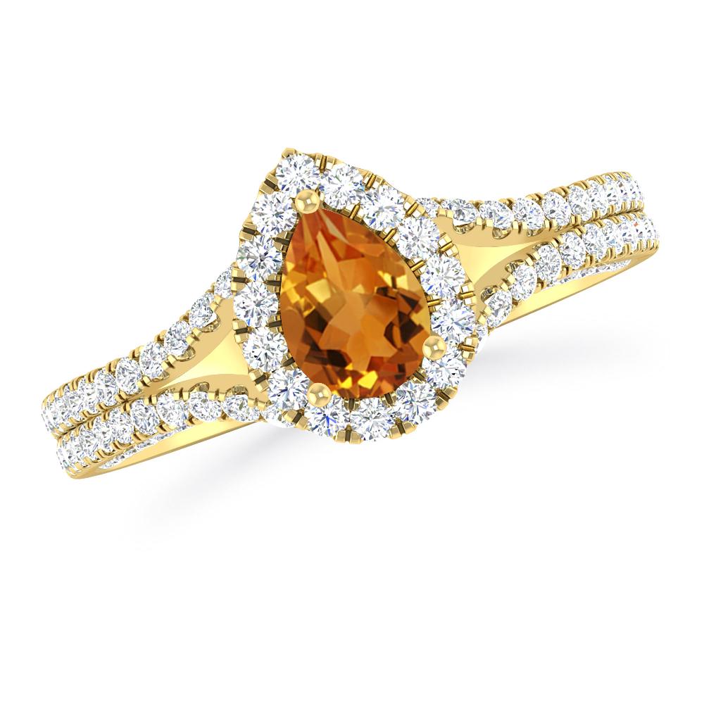 Yellow Gold - Citrine