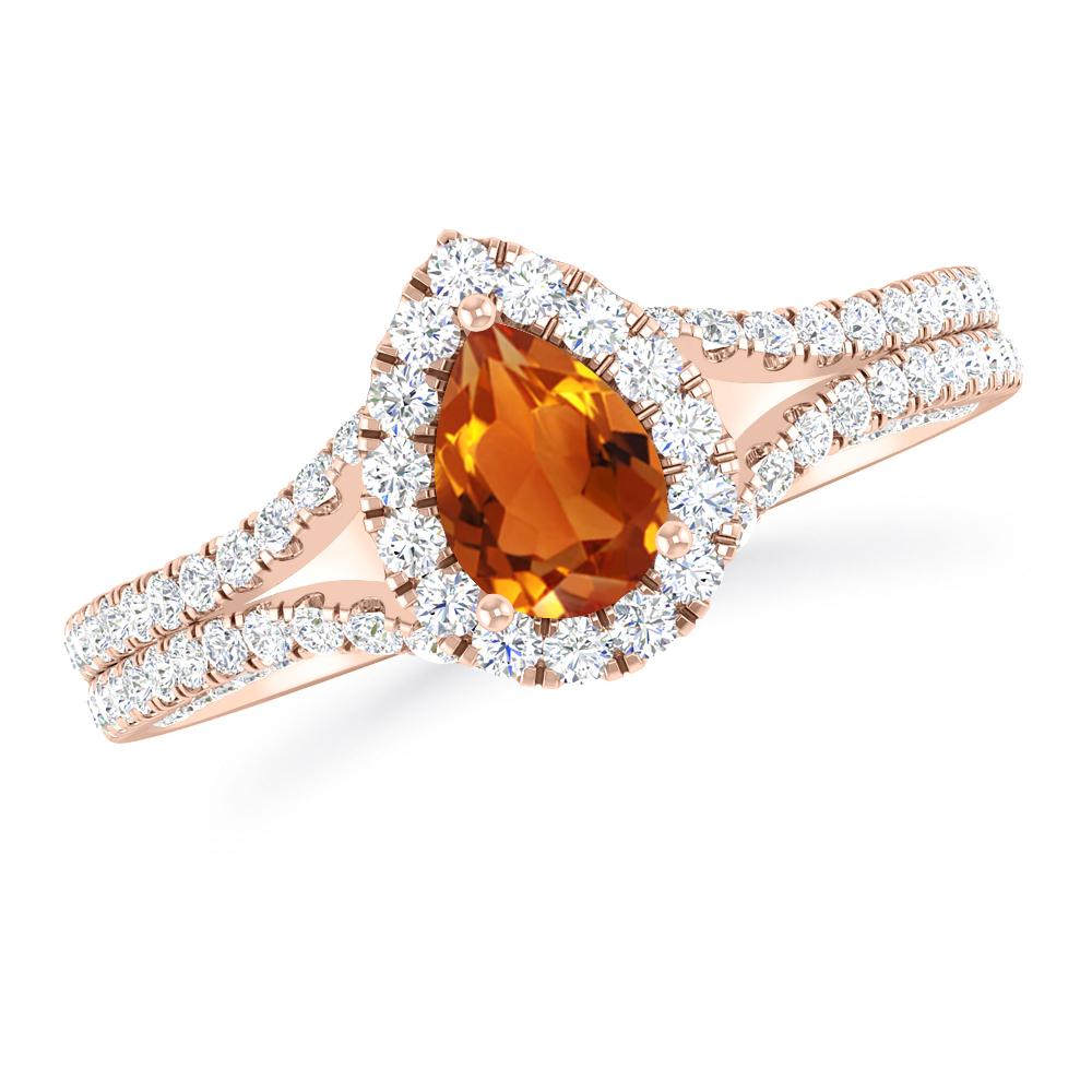 Rose Gold - Citrine