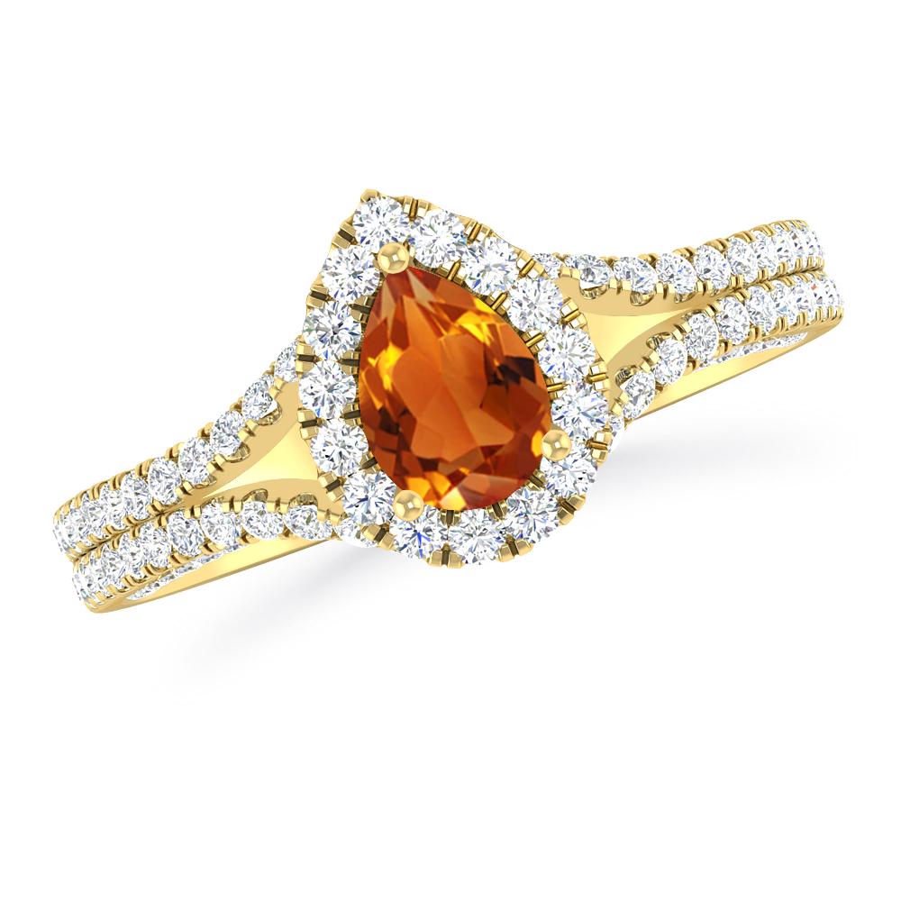 Yellow Gold - Citrine