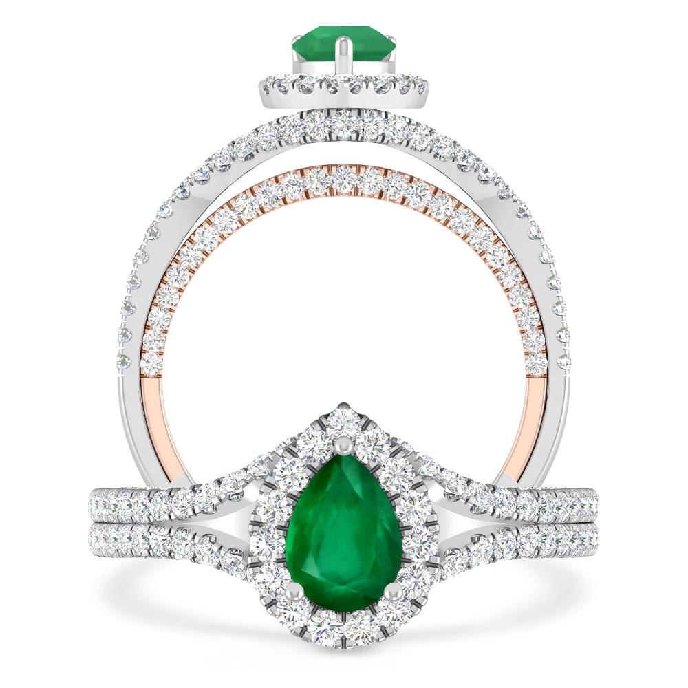 White Gold - Emerald