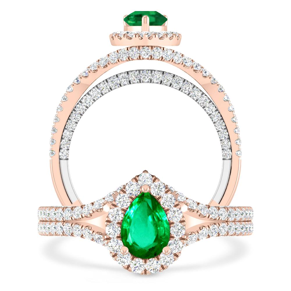 Rose Gold - Emerald