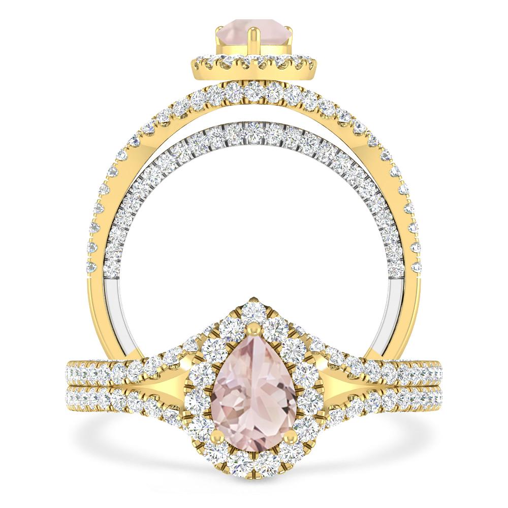 Yellow Gold - Morganite