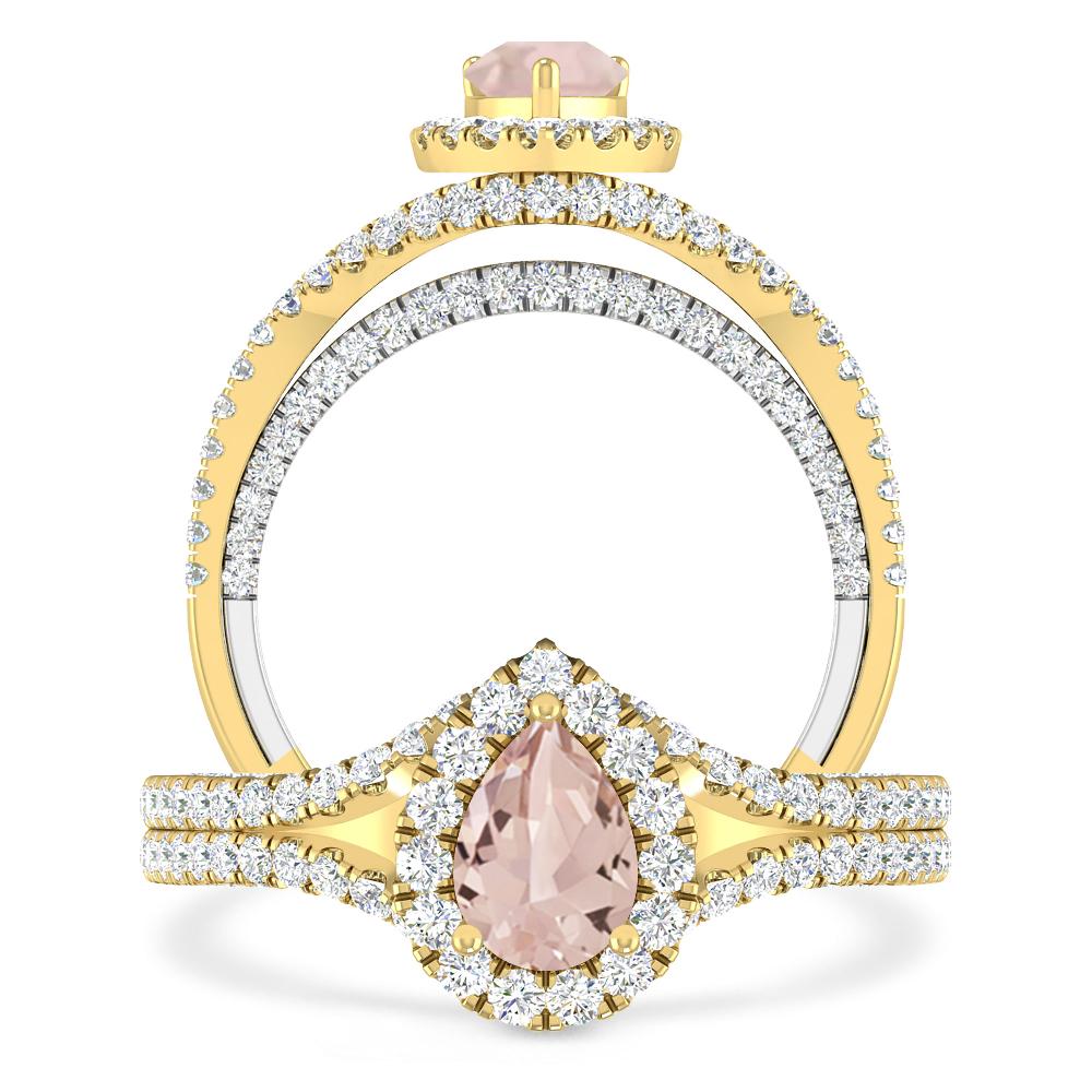 Yellow Gold - Morganite