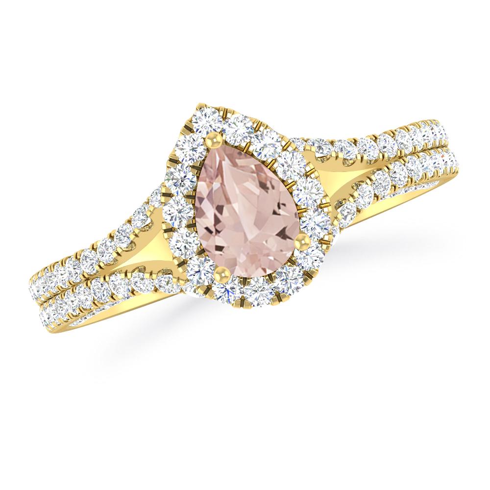 Yellow Gold - Morganite