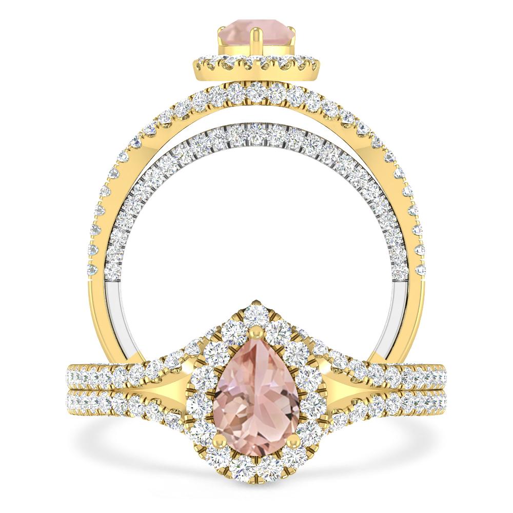 Yellow Gold - Morganite