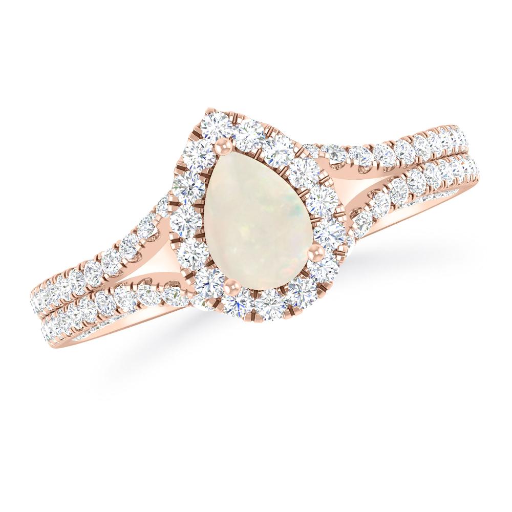 Rose Gold - Opal