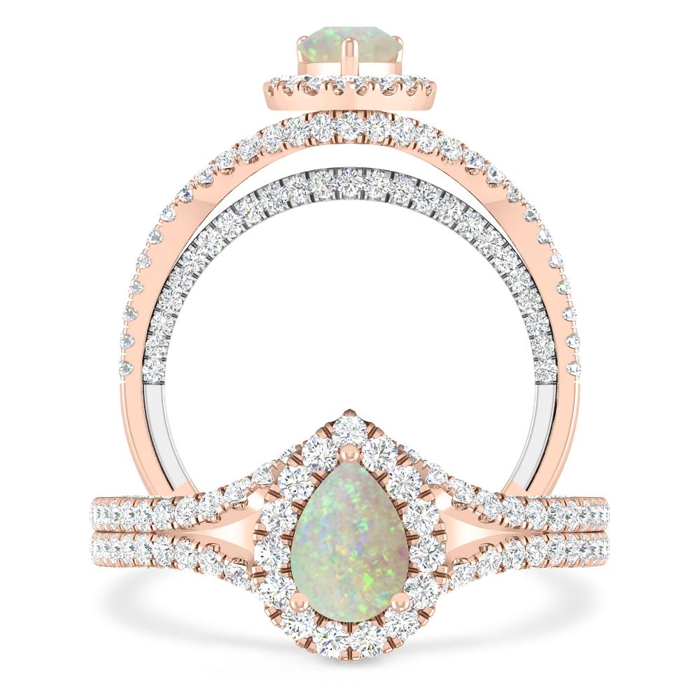 Rose Gold - Opal