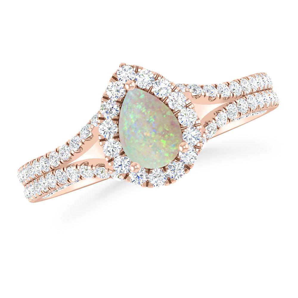 Rose Gold - Opal