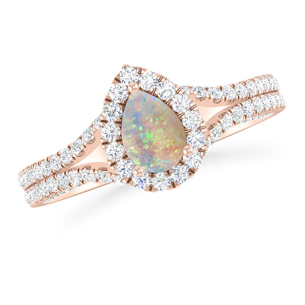 Rose Gold - Opal