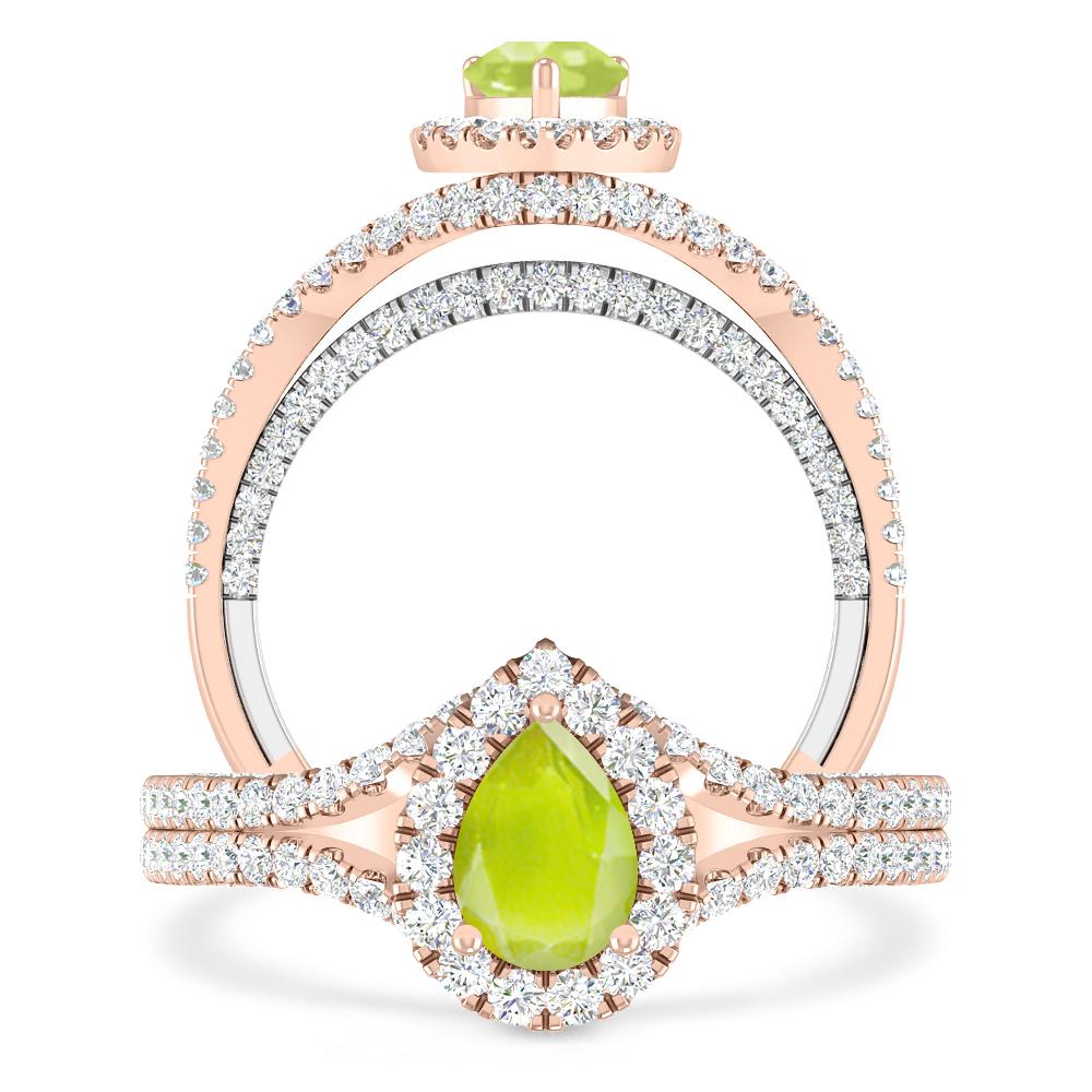 Rose Gold - Peridot