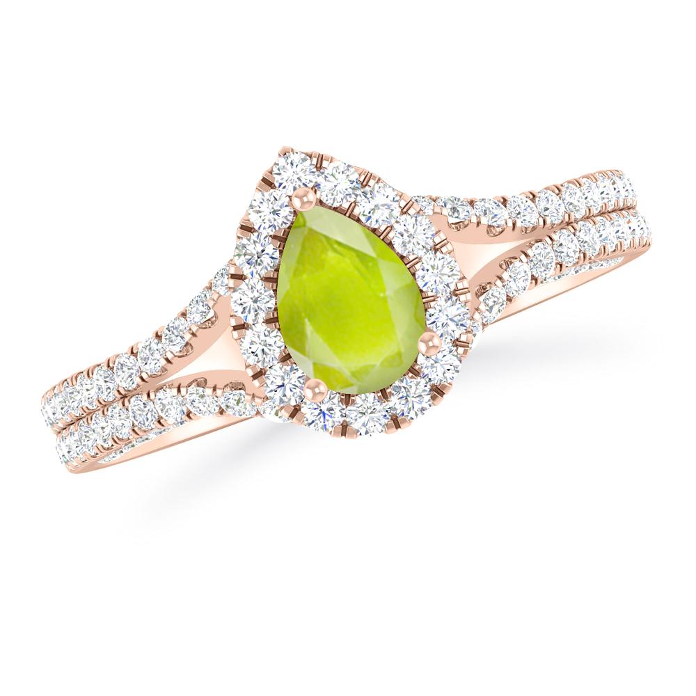 Rose Gold - Peridot