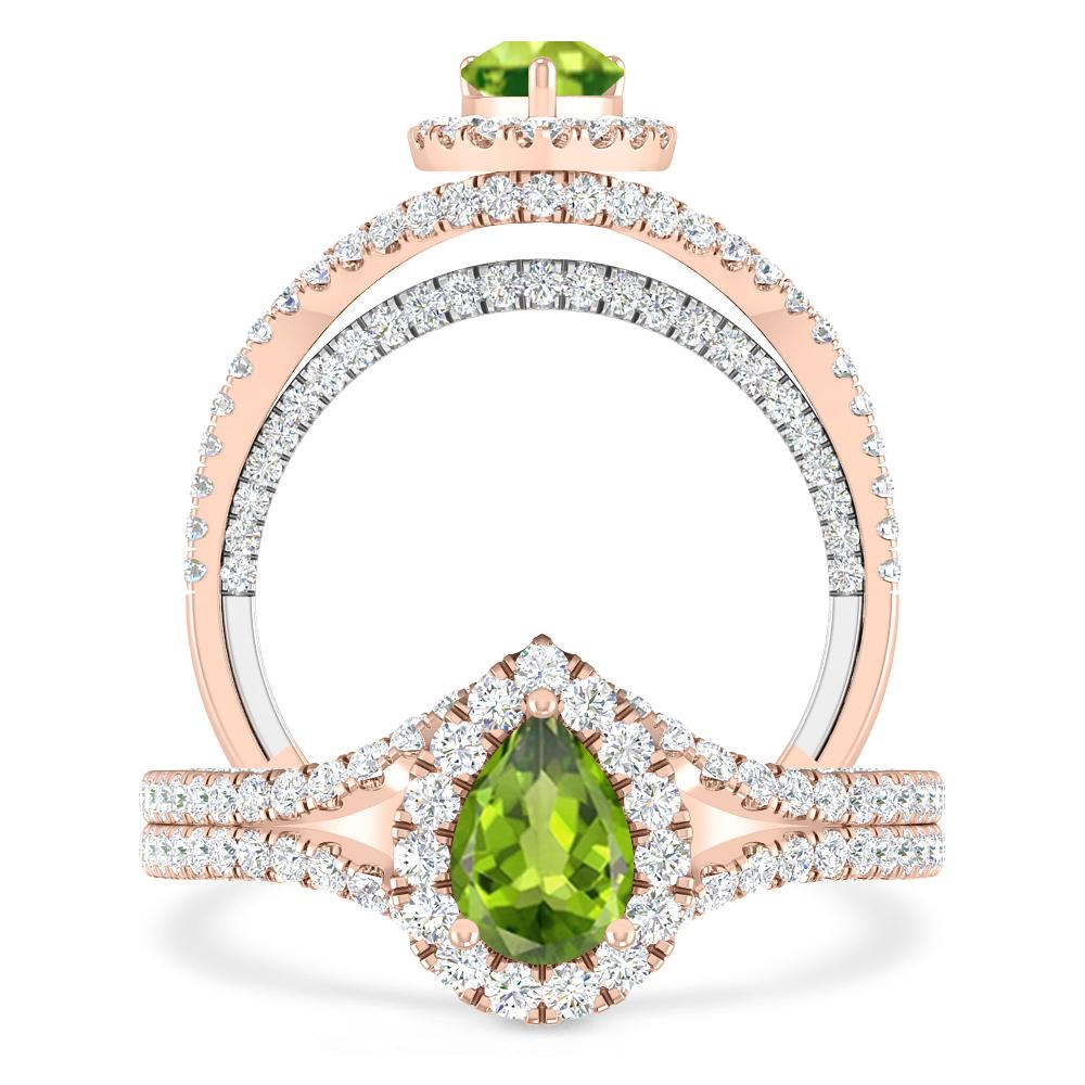 Rose Gold - Peridot