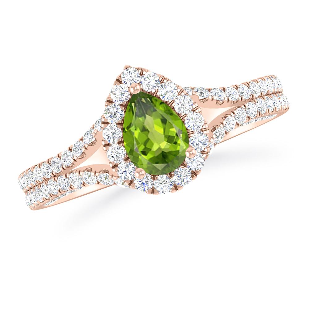 Rose Gold - Peridot