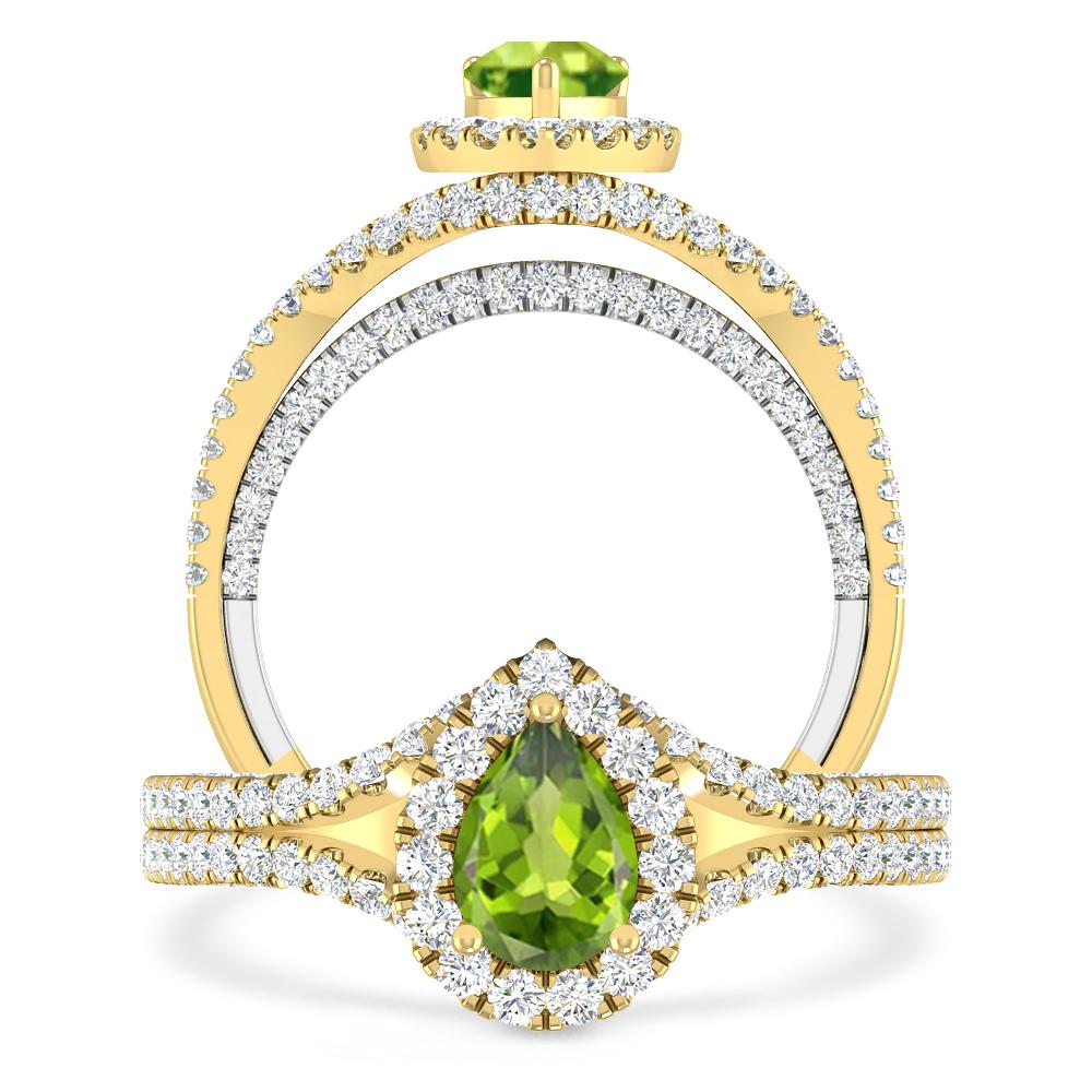 Yellow Gold - Peridot