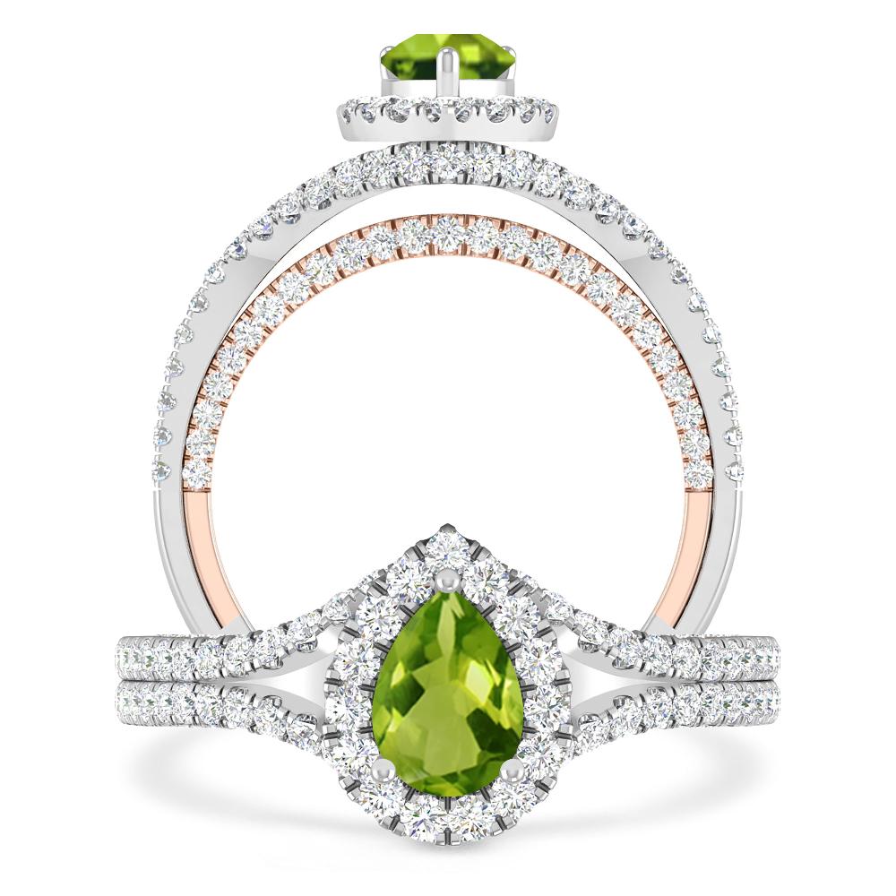 White Gold - Peridot