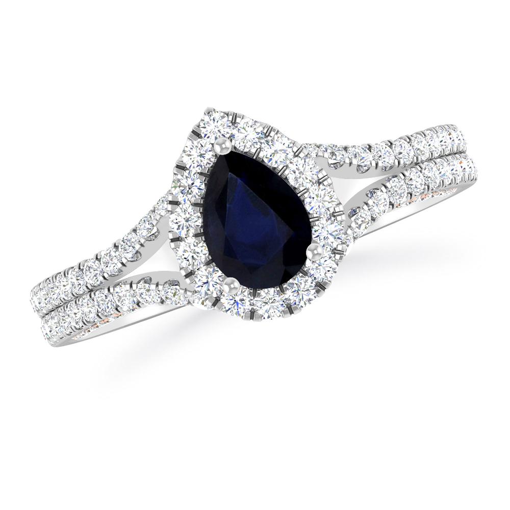 White Gold - Sapphire